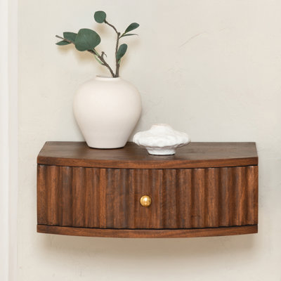 Emblyn Solid Wood Wall Mounted Shelves