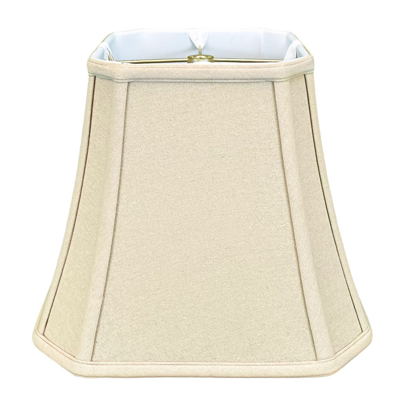 Abat-jour cloche en lin (araignée), Lin beige, H 8,75 po x l 10 po x P 5 po