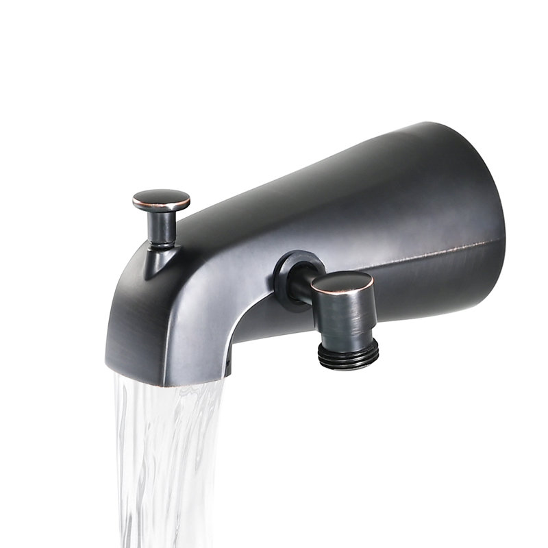 Bathroom Tub Spout with Diverter, Oil Rubbed Bronze