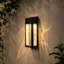 17.2cm H Solar Powered Integrated LED Outdoor Wall Lantern