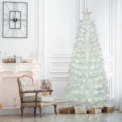 Arbre de Noël en fibre optique