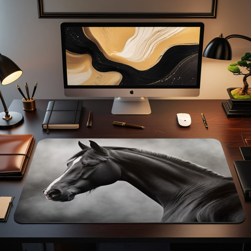 Polyester Desk Pad, 14.4x12.1