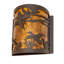 1 - Light Flush Mounted Sconce