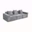 Ensemble de canapé modulaire convertible 3 places moderne, sécuritaire et confortable avec de la mousse Certipur-US® et des housses certifiées OEKO-TEX®-118056316