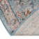 Tapis oriental bleu / rouille / ivoire Kaleigh