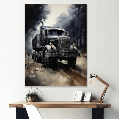 " Au Noir Us Military Truck IV "
