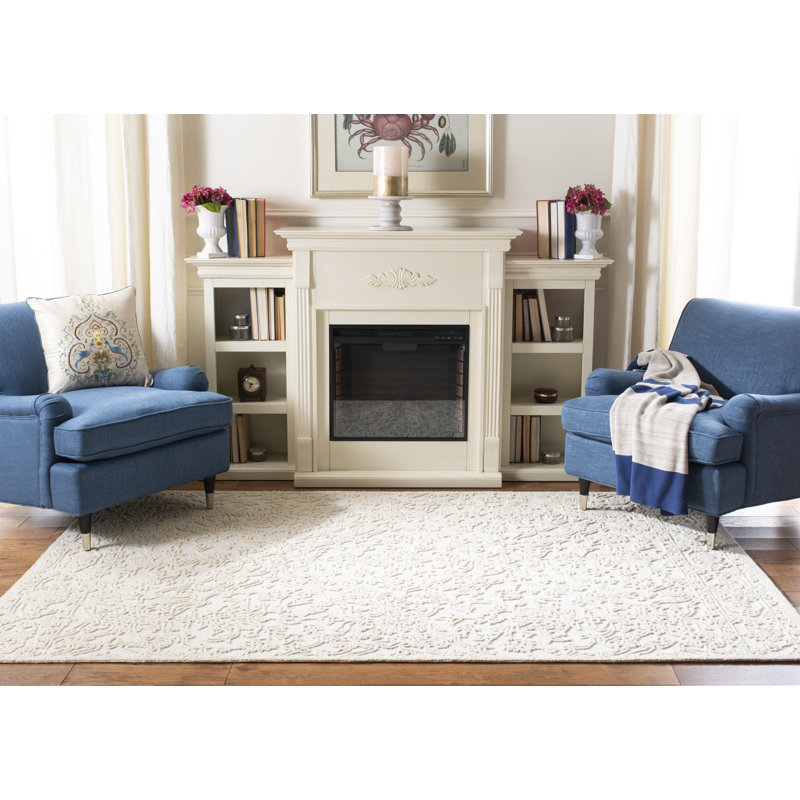 Martha Stewart Hand Tufted Wool Rug, Rectangle 5' x 8'