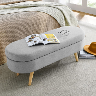 Banc de rangement rembourré 2 places Maly