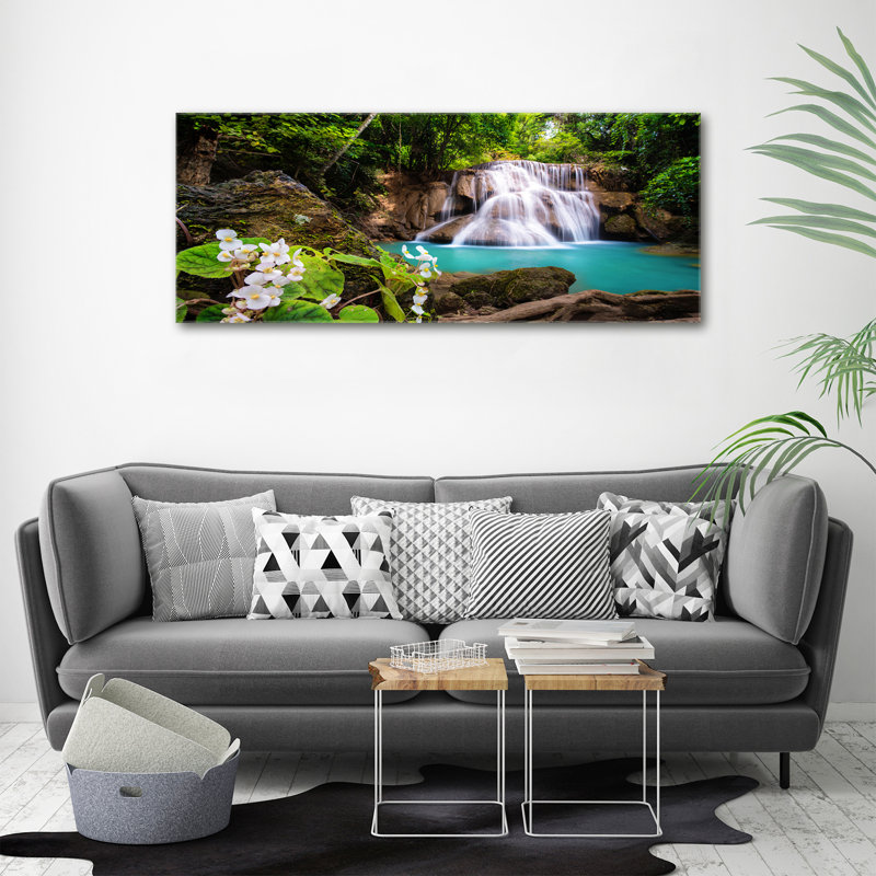 Waterfall Thailand - Wrapped Canvas Print
