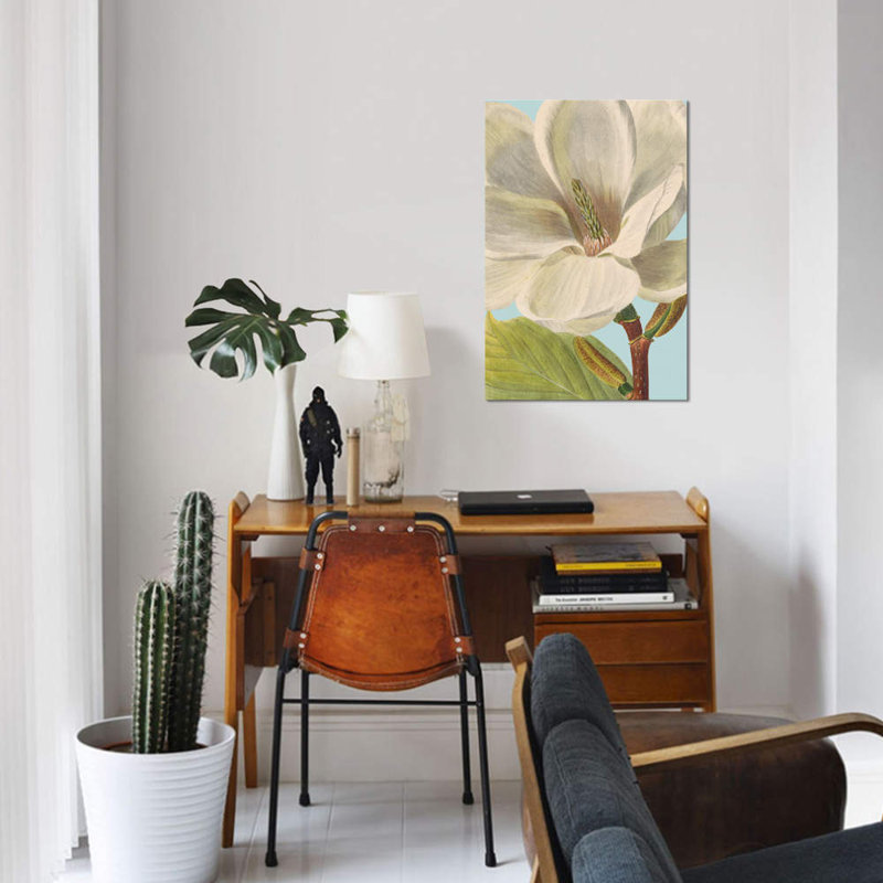 «Fresh Florals I», impression sur toile, H 18 po x l 12 po x P 1,5 po, Toile tendue
