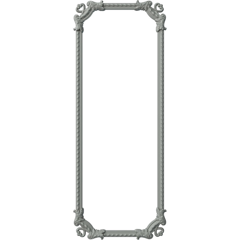 Ensemble de moulures pour panneau Devon, L 28 po x H 72 po, Simple