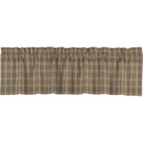 Sawyer Mill Plaid Cotton Tailored Window Valance
