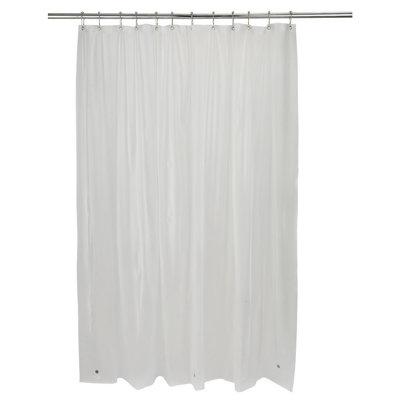Falko Shower Curtain Liner with Weighted Hem