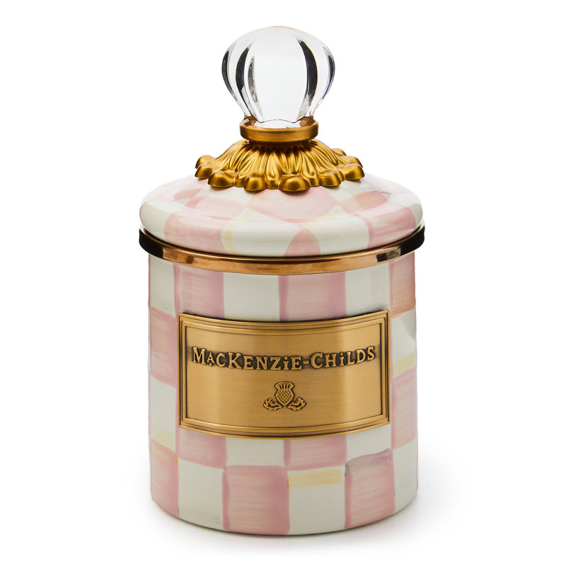 Rosy Check Demi Canister, 14"