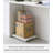 Rolling Utility Caddy With Handles - Under Desk Storage Organizer For Printers, Humidifiers, Heavy Boxes - Sturdy Steel Construction With Smooth Rolling Casters