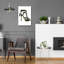 Art mural en verre Glitz and Glam V 'par Mercedes Lopez-2111349049