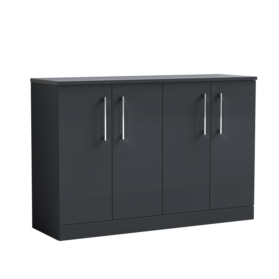 Arno 1205cm Double Bathroom Vanity Base Only