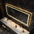 Frameless LED Light Anti-Fog Wall Bathroom Vanity Mirror with Backlit & Frontlit-91383711
