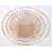 Hanging Storage Collection 3-Tier Baskets, Copper Wire