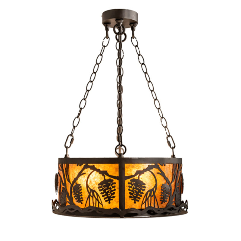 Pinecone 6 - Light Chandelier