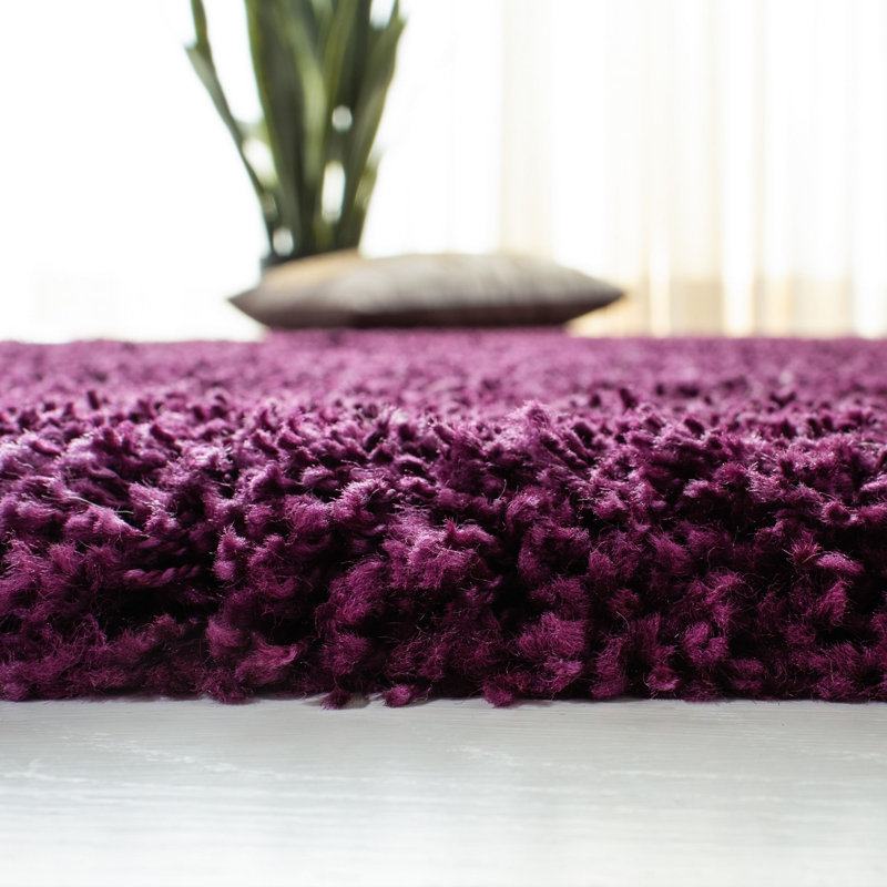 Vandoren Santa Monica Shag Performance Solid Color Rug, Runner 2'3" x 7'