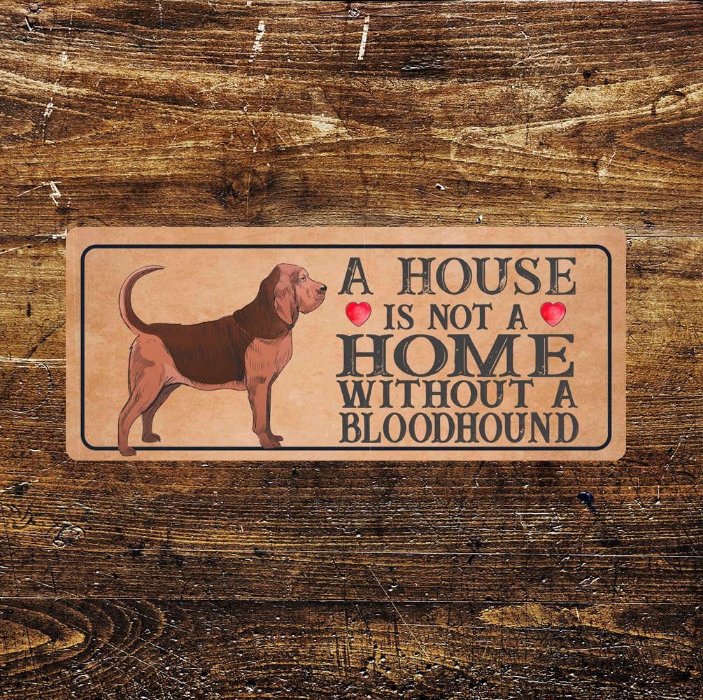 Bloodhound Dog Plaque a House Wall Décor