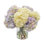 Hydrangeas Floral Arrangement in Glass Vase