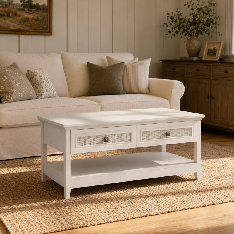 Table basse 44 "en rotin