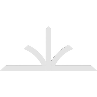 Support pour pignon en PVC de qualité architecturale Richland