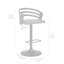 Tabouret de bar rotatif à hauteur ajustable Hancock en similicuir, bois et métal-14935369-89157371-63322040