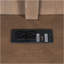 Lit de jour en bois pleine grandeur avec tablettes de rangement, USB, DEL et lit gigogne, couleur bois antique