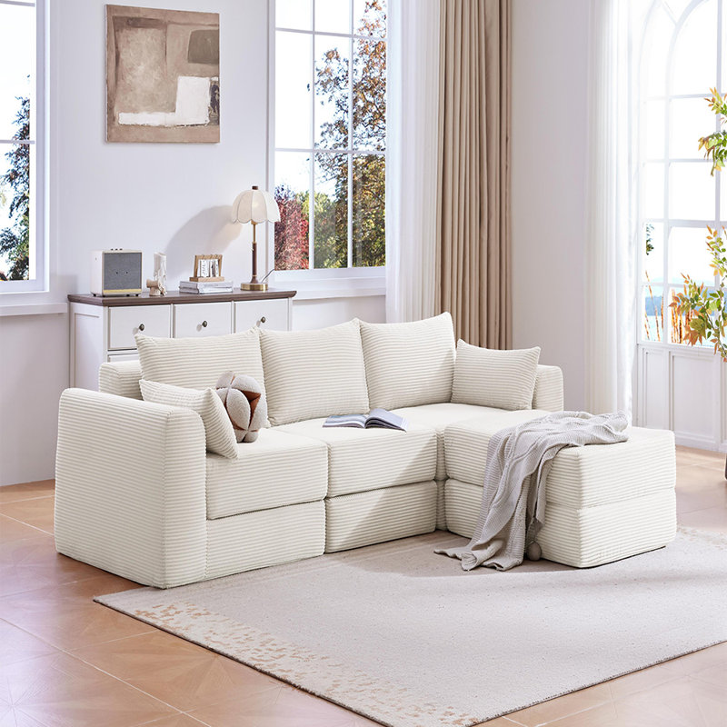 Modular Sectional Sofa (White)