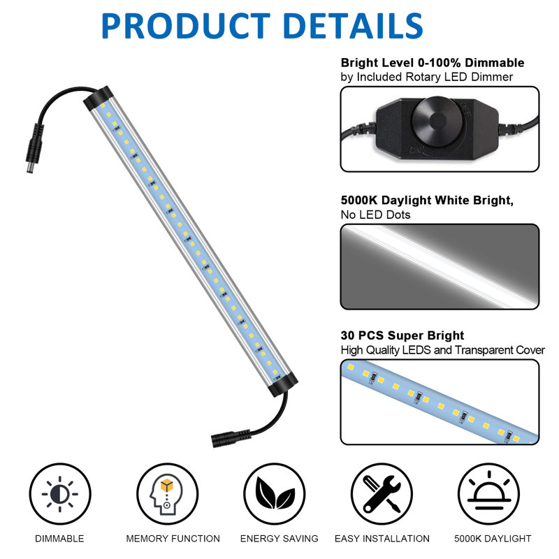 LED 15.76'' Under Cabinet Linkable Light Bar