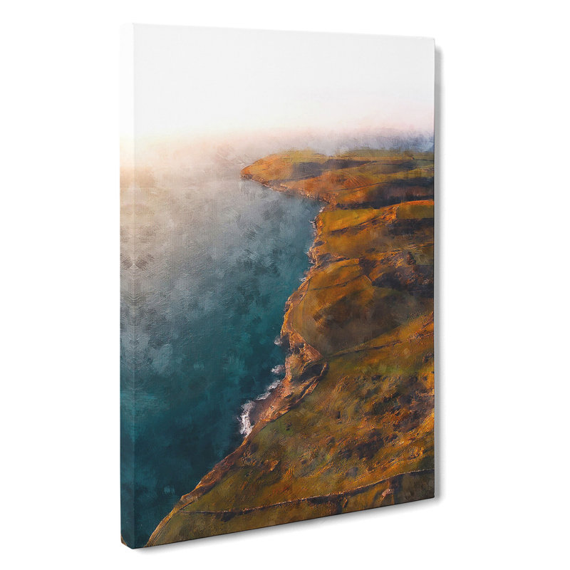 Swanage in Dorset - Wrapped Canvas Graphic Art, 35cm H x 35cm W x 3cm D