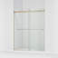 Levity 59.63" x 74" Bypass Shower Door with CleanCoat® Technology-888057230-812125029