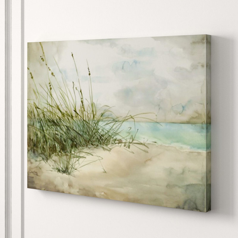 See You Again I Print by Sara Brown, 30" H x 40" W x 1.5" D, Knife Gel