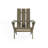 Rustic Design Foldable Adirondack Chair, Patio Chair-2146713767