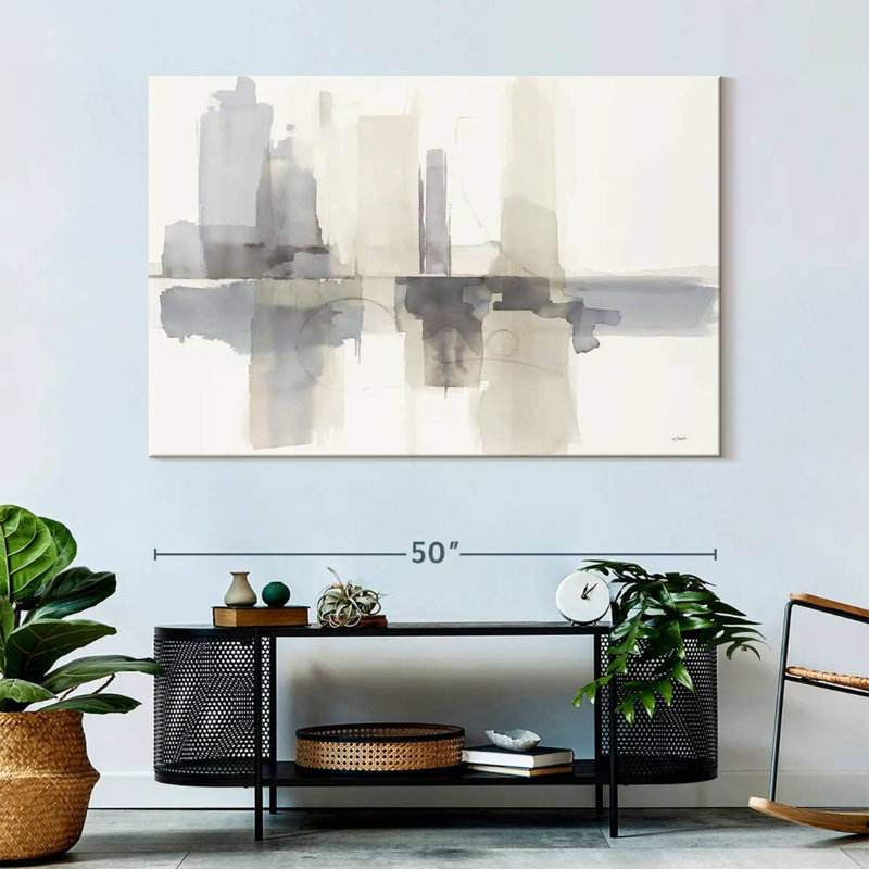 Avery Improvisation II Gray, 30" H x 45" W