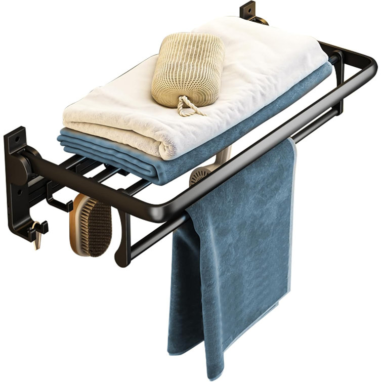 Foldable Bathroom Towel Rack