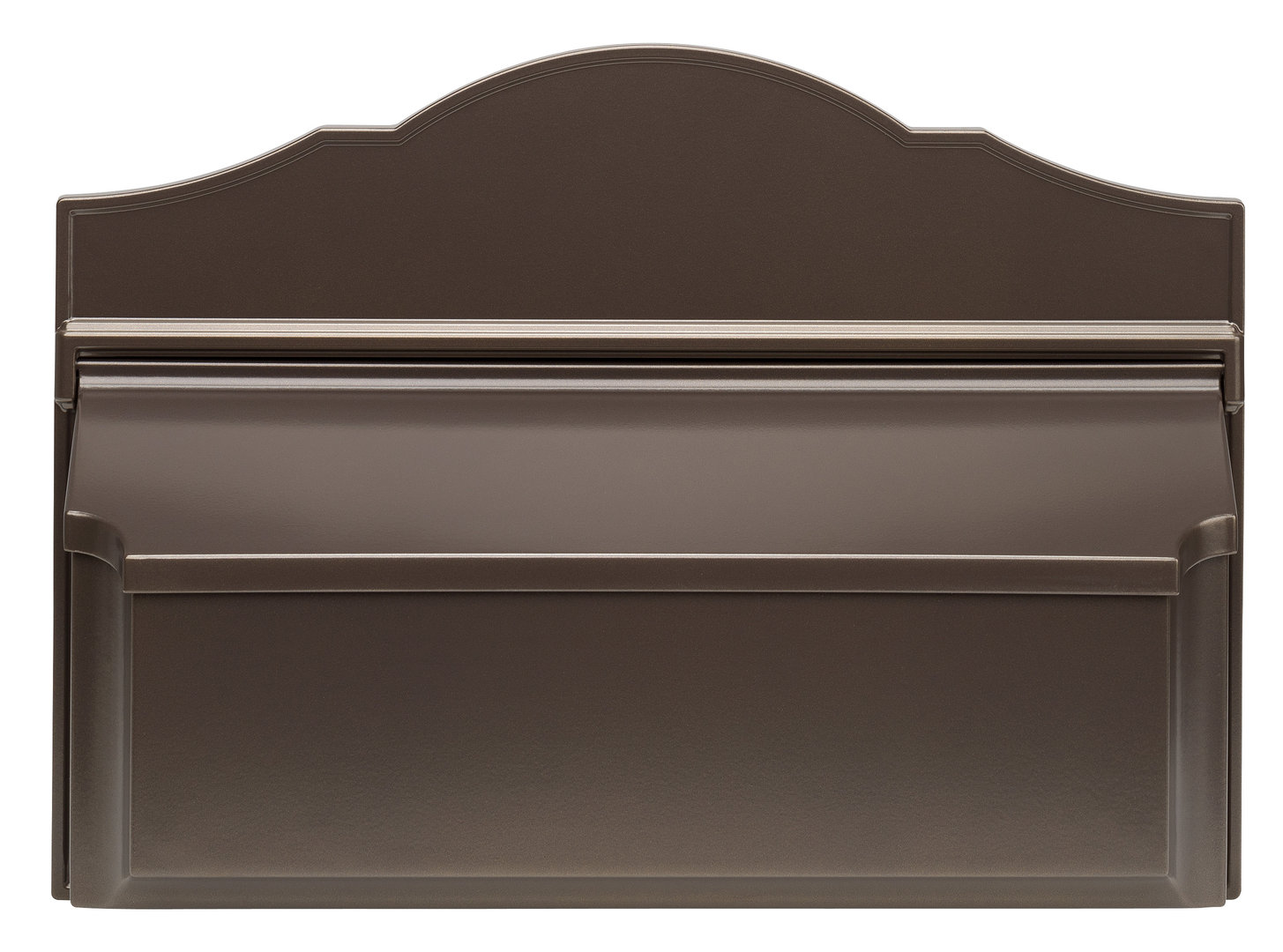 Wall Mounted Mailbox, Brown