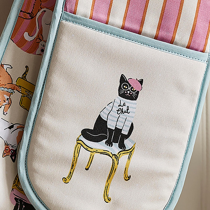 Ulster Weavers Cool Cats 100% Cotton Oven Glove
