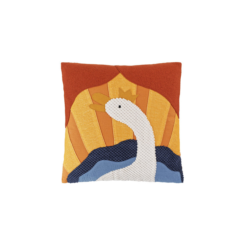 Housse et insert de coussin carré Goose Patchwork 18 po x 18 po