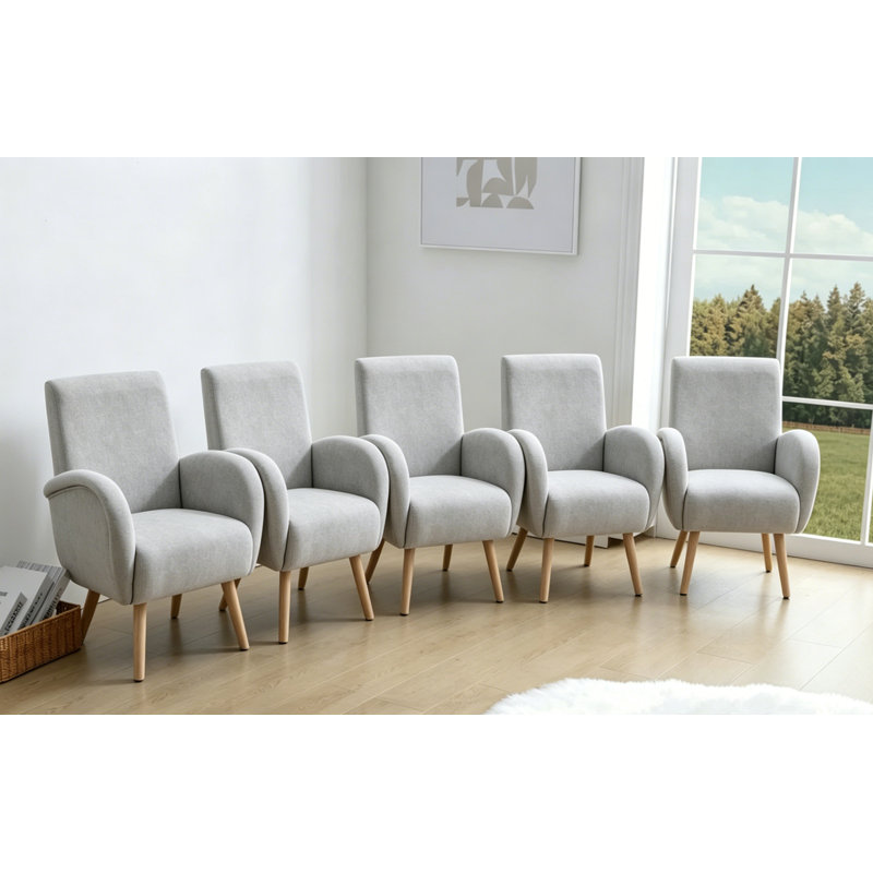 Manufactured Wood Accent Stool, Grey