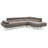 Mraz Riveredge Corner Right Facing Sectional with Adjustable Headrests-498040716-497937353