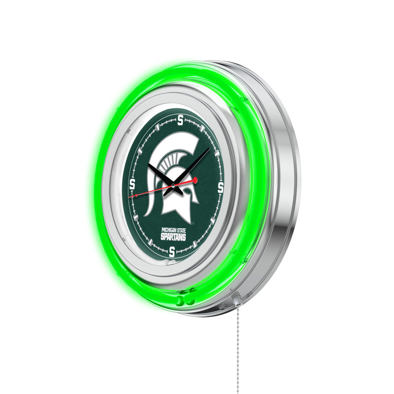 Horloge murale 15 po NCAA, Michigan State