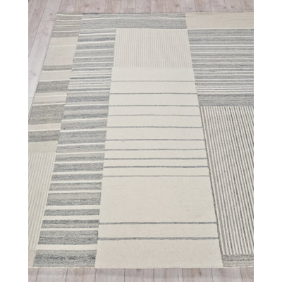 Castine Hand Tufted Geometric Indoor Rug