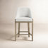 Nerina Upholstered Counter Stools (Set of 2)