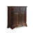 Nut-brown Solid Wood Shoe Storage Bench
