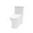 Ceramic One Piece Toilet for Bathroom, 12-inch Rough-In, 1.22/1.6 GPF, Dual Flush with Soft Clsoing Seat, Powerful Dual Flush MAP 800g
