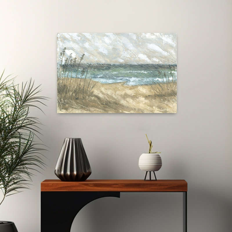 Faded Memories, art côtier contemporain, H 16 po x l 24 po